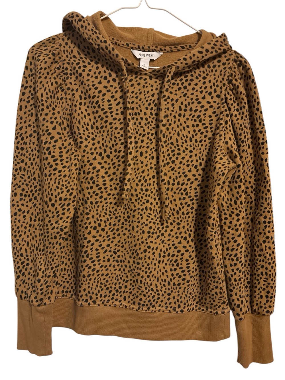 Nine West Animal Print Hoodie